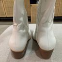 White Cowboy boots Sz 6.5 Photo 6