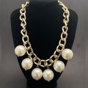 Statement Necklace Pearl Multi Wide Chunky Cosplay Vaca Wedding Bride Beach Part Photo 0