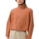 Lululemon NWT  Textured Cropped Jacket in Desert Sun RARE Photo 0