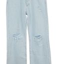 Kancan Light Wash Distressed Ultra High Rise 90s Flare Jeans Women's 30 NWT Photo 1