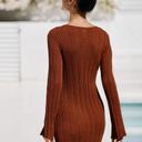 l*space Long Sleeve Cover-Up Mini Dress Size Small NWT Photo 2