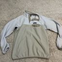 Patagonia  synchilla t strap white and beige size medium Photo 0