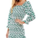 TCEC | Floral Smocked Mini Dress | S | Green | CD02369 | Sample Sale Photo 3