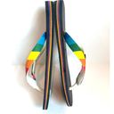 Havaianas  Rainbow Colorful Pride Strap Flip Flop Sandal Women's 7 / 8 US 39 EUR Photo 3