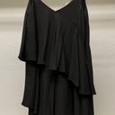 DO+BE Black Slip Ruffle Dress Photo 1