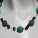 Cookie Lee  Blue & Gray Mutli-Strand Necklace Photo 3