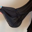 Rebecca Minkoff Black Chiffon Patti Blouse Photo 6