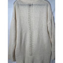 360 Cashmere  Oversized Ivory Turtleneck Sweater - Size M Photo 2