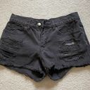 Billabong Black Denim Shorts Photo 0