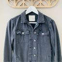 Altar'd State  Distressed Denim Jean Jacket Black Sz XS Photo 1