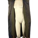London Fog Vintage  Iridescent Long Trench Coat Green/Gold/Blue size 10 p Photo 9