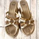 Canyon River Blues Canyon River Blue Cream Platform Sandals SZ 8.5 Photo 2