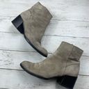 Sam Edelman  Suede Ankle Boots Tan Joey Booties 6 1/2 Neutral Boho Minimalist Photo 1