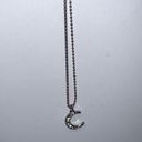 American Eagle AEO Crescent Moon Sparkly Necklace Photo 6