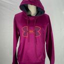 Under Armour  U Storm Purple Semi Fitted Coldgear Hoodie Size Large Photo 0