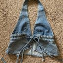 Princess Polly Sequoia Denim Top Photo 2