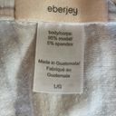 Eberjay Eberjey Peach And Lavender Striped Pajama Top Sz Large Photo 2