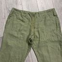 st. john's bay 100% Linen St. John’s Bay Green Pants Size 20W Photo 1