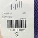 J.Jill  Sweater Matching Inifity Scarf Knit Blueberry NEW Womens Size Small Photo 3