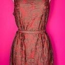 Chelsea and Violet  ORANGE TAN OVERLAY MINI DRESS WOMENS SIZE M NWT D25 Photo 0