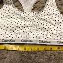 Calvin Klein Sports Bra Carousel Bralette Black Hearts White Photo 4