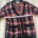 Michael Kors  S Wool Mohair Plaid Cardigan Blazer Photo 5