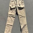 Vintage 90s Rockies tan khaki high rise bareback pleated V yoke western jeans Size 27 Photo 1