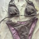 Aeropostale purple sparkle bikini set Photo 1