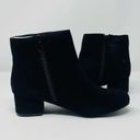 INC NWT  International Concepts Floriann Ankle Booties Black Suede Block Heel Photo 5