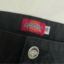 Dickies  Foldover Lined Black Wide Leg Pants Photo 1