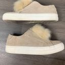 Candie's Candie’s Pom Pom Platform Slip On Sneakers Tan Size 10 Photo 5