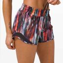 Lululemon  Hotty Hot II Shorts 2.5 Chroma Fusion Multi Black SIZE 10 Photo 1