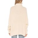 Free People  Women's OB674770 Size S Cream Swim Too Deep Turtleneck Sweater NWT Photo 1