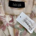 fab'rik Fab’rik Dress Marnie Floral Print Chiffon Lantern Sleeves Wrap Tie Dress Small Photo 2