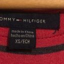 Tommy Hilfiger  BOATNECK STRIPED RED DENIM NAUTICAL STRETCH KNIT DRESS XS Photo 1