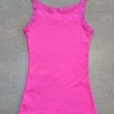 Kirra Pac Sun  Sunshine Lace camisole Tank Top Y2K Style Pink Summer Beach size M Photo 10