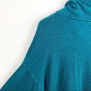 Lou & grey  Teal Blue Cowl Neck Super Soft comfy Light Weight Pullover Sweater S Photo 13