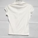 Energie  Y2K White Polo Top Juniors Size Medium Photo 2