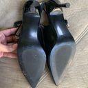 ZARA  black leather Heels Pumps Photo 3