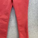 Banana Republic  Women's Skinny Ankle Petite 0 Jeans Salmon Pants Photo 5