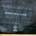 Jones New York JONES Leather Jacket Size Large Photo 6