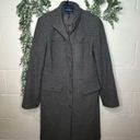 Mackintosh New England | women wool gray trench coat vintage Size L Photo 8