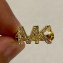 Michael Kors Gold-Tone Logo Ring Size 8 Photo 0