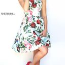 Sherri Hill Floral Cocktail Dress Photo 0