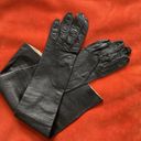 Vintage leather opera gloves. 18” Photo 1