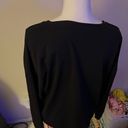 Nine West  Support Black Woman Sweatshirt NWT large Photo 3