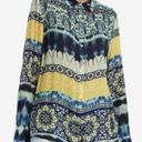 Desigual NWT  Ethnic Laos Patchwork Button Up Shirt Photo 0