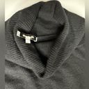 Madewell  Creatland side button turtleneck tunic sweater Size S, NWOT Color Black Photo 4