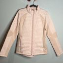 NWT Calia light baby pink quilted light puffer jacket Size M Photo 0