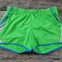 Patagonia  Womens Polyester Green Blue Shorts Running Jogging Photo 0